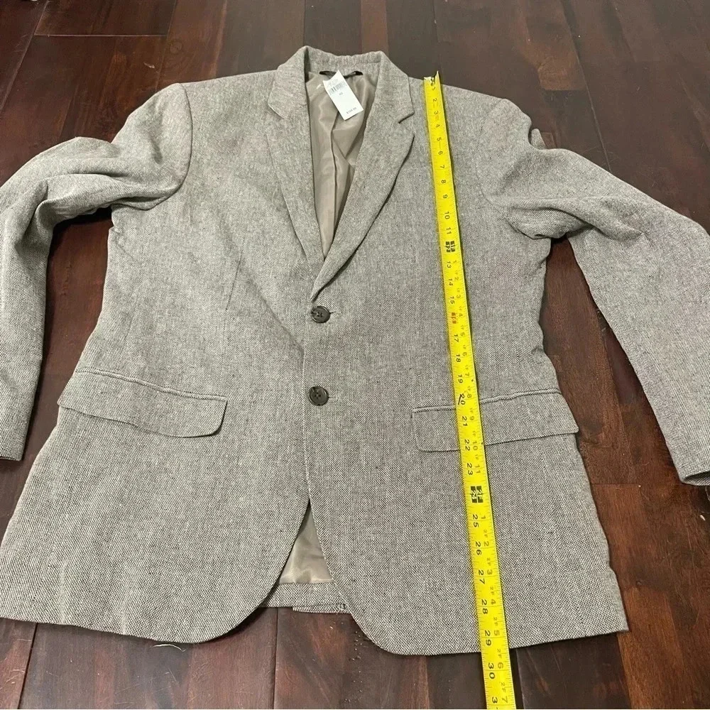 NWT Banana Republic Tailored Slim Size 40 Mens Suit Jacket Grey